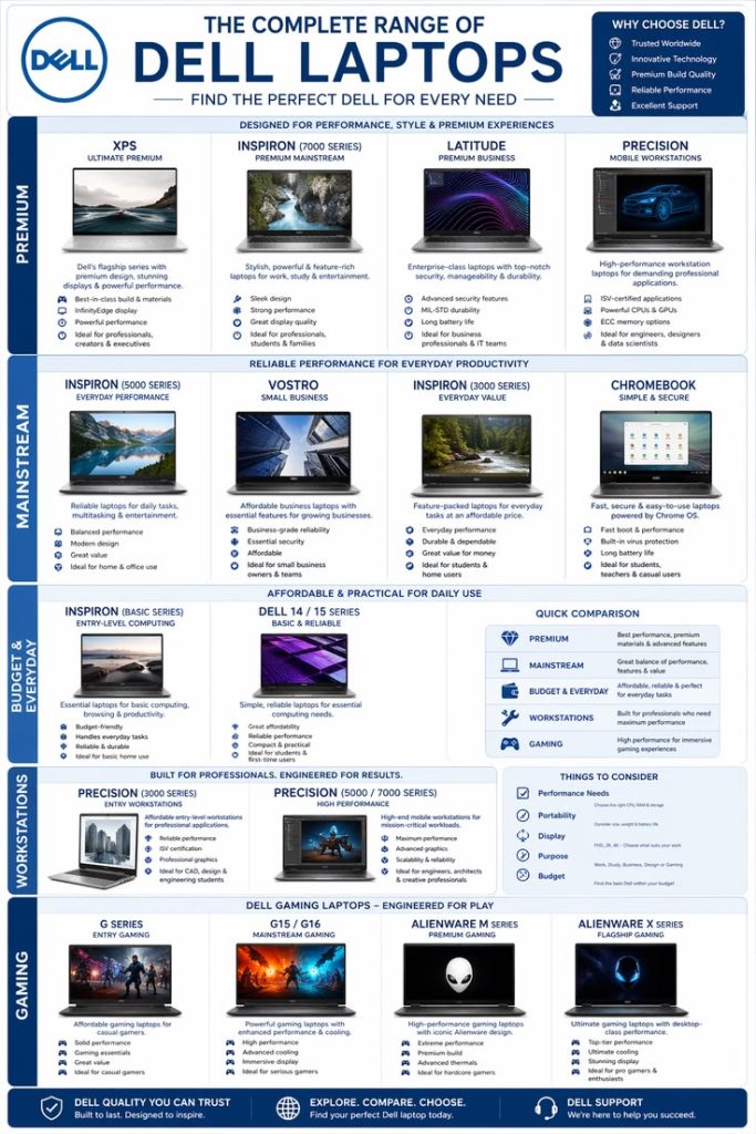 Dell Laptops Explained: Finding the Right Device for Your Computing Needs